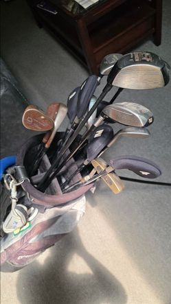 Golf clubs and equipment