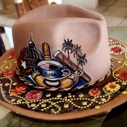 Sombreros Decorados A Mano