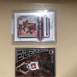 Both of these Card to go together once Adam Mosiah as Mike Evans, 2023 and the other ones 2022 contenders rookie of the year contender Johan Dotson