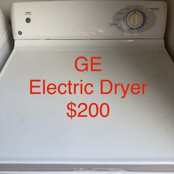 GE ELECTRIC DRYER