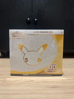 Pokemon 30th Anniversary ETB