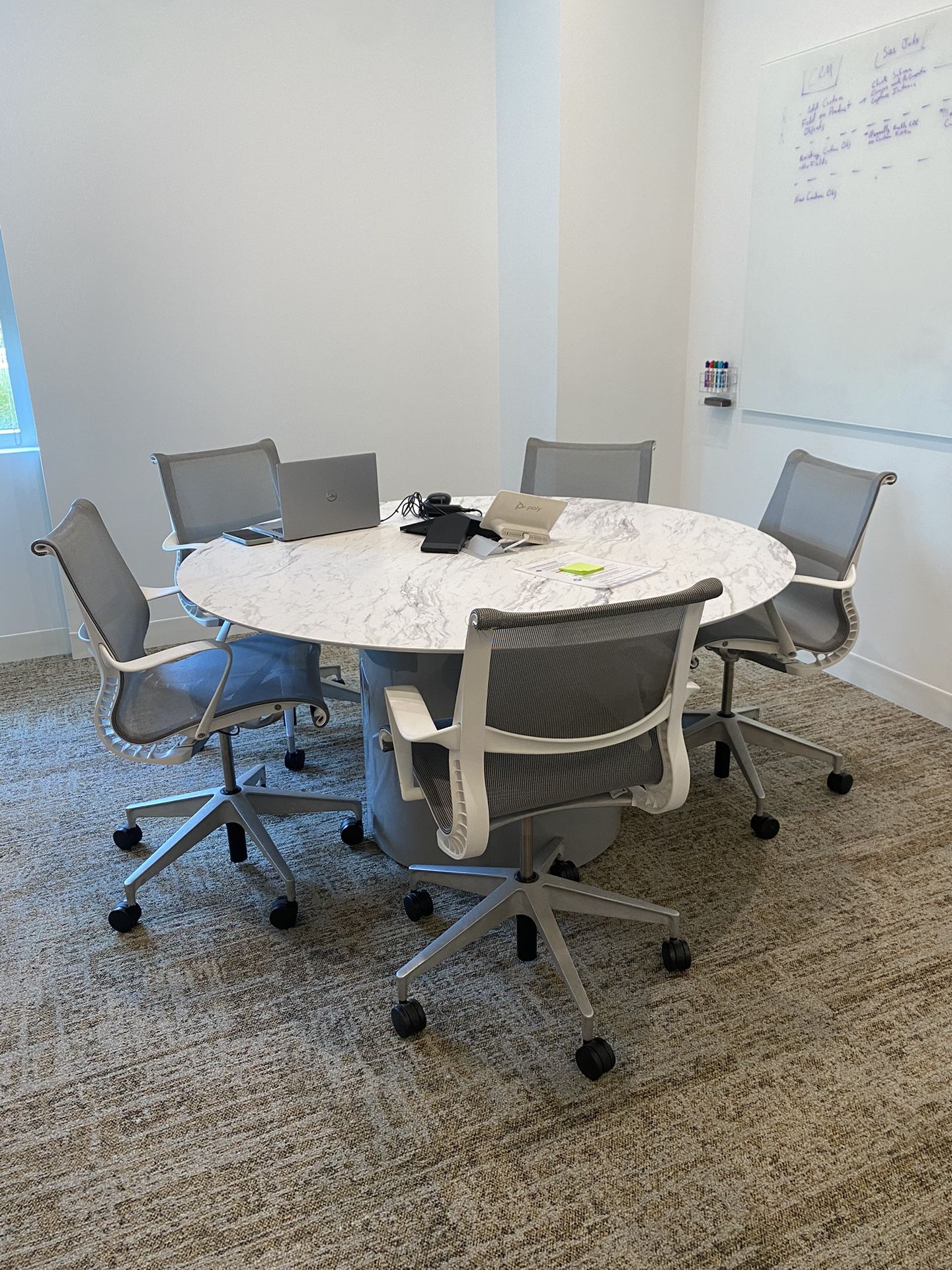 Office Conference Table  & 5 Chairs