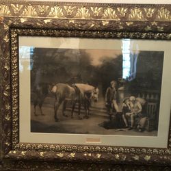 Antique Framed Print “Forgiven”