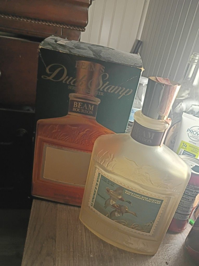 Beams Duck Stamp Series Decanter