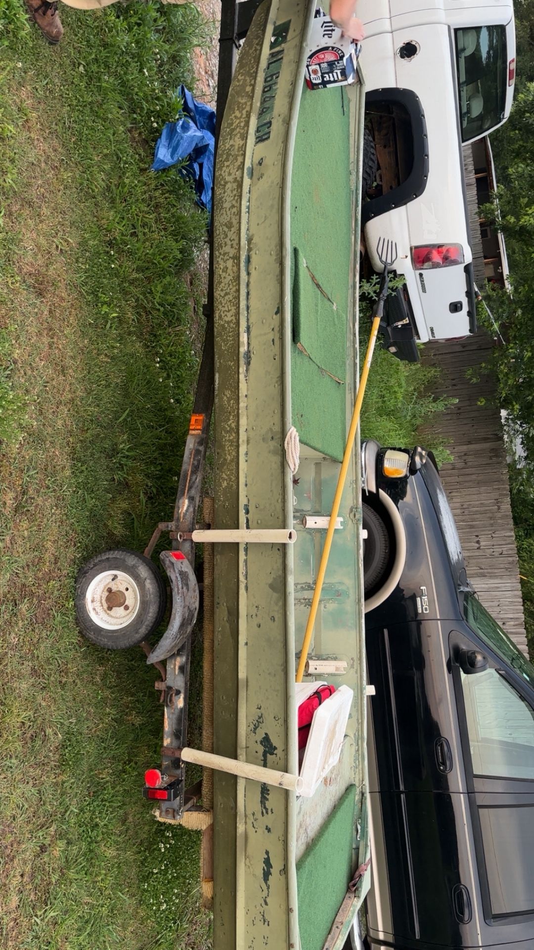 14ft flatbottom john boat