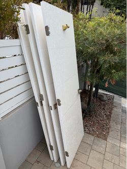 Solid wood 28” by 80” interior doors - 4 doors