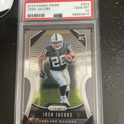 Josh Jacobs Rookie Card