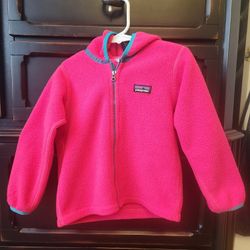 Patagonia Pink Fleece Jacket 