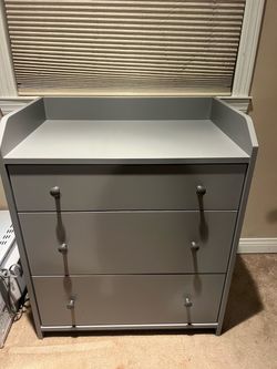 Grey IKEA Dresser