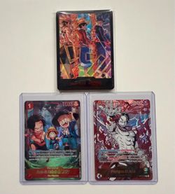 Portgas.D.Ace Luffy Sabo DON 3rd Anniversary English Promo Card Game OP13 002 007 Manga Booster Box Packs PSA Pokemon OP