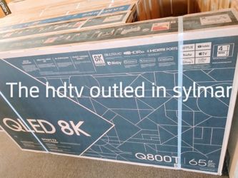 65” Samsung Qled 8K Smart Tv
