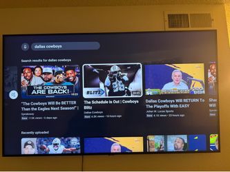 75” Samsung 4K Flate Screen TV