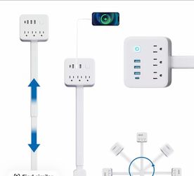 Outlet Extender Stick for Behind Couch Outlets