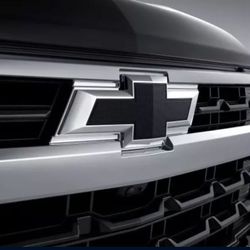 22-25 Silverado 1500 Next Gen Front Black Bowtie Emblem.