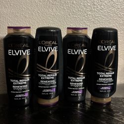 L’Oréal Elvive shampoo And Conditioner sets 