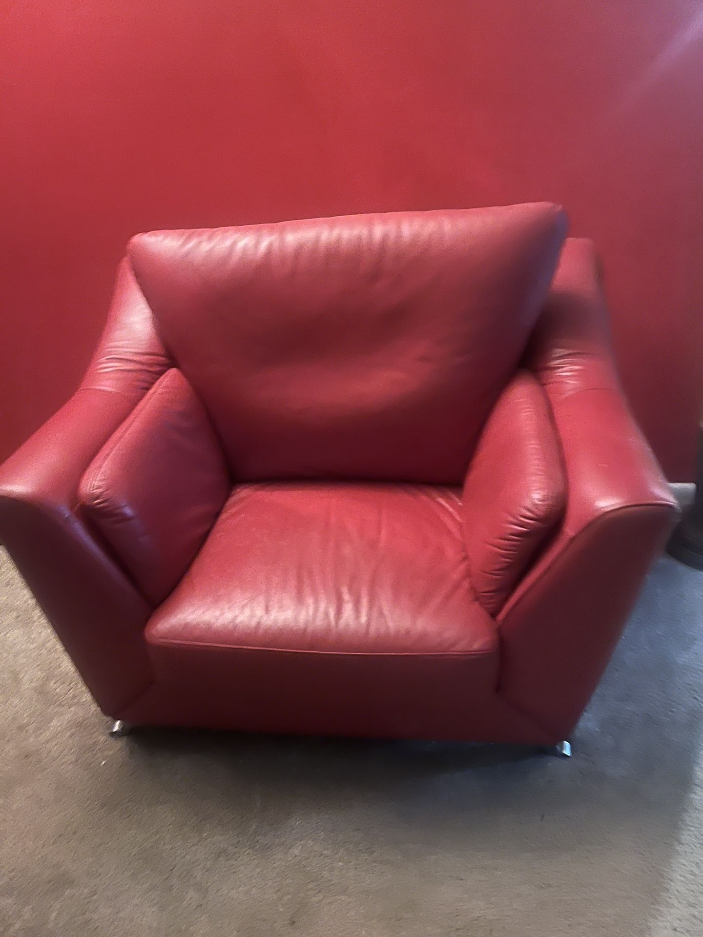 BIG RED CHAIR