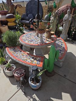 💥Concrete table 💥Mesas de cemento 💥