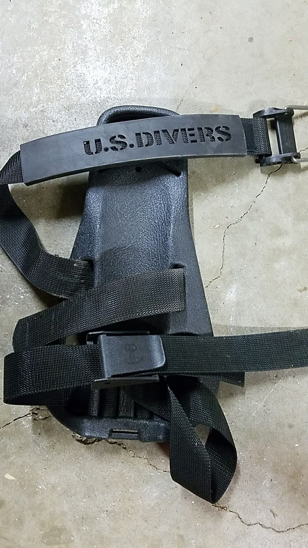 US Divers Single Tank Scuba Backpack