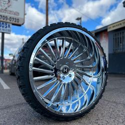 26x12 HARDCORE WHEELS SET 
