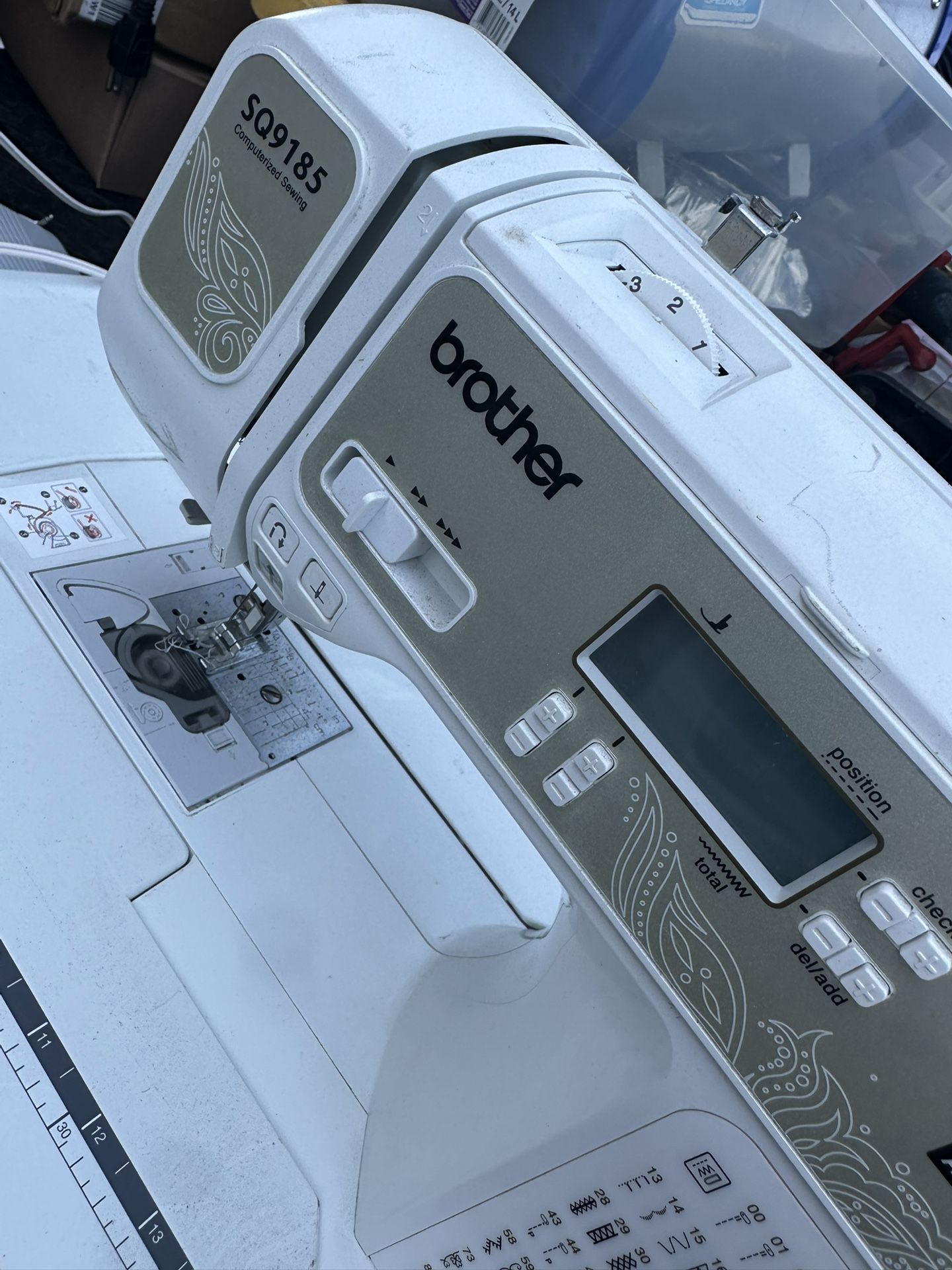 Brother SQ9185 Computerized Sewing Machine