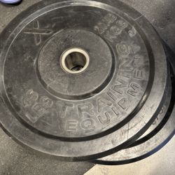 45 Lb Bumper Plates