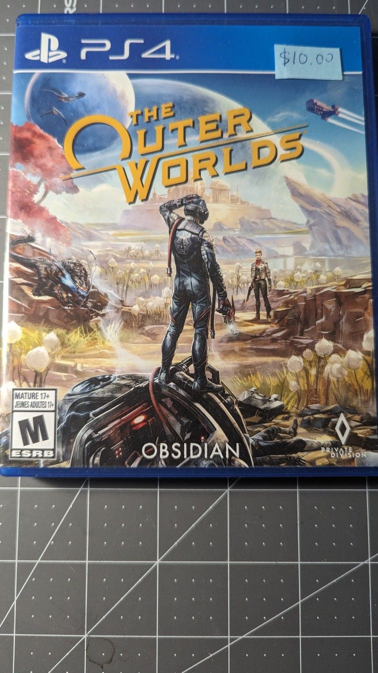 The Outer Worlds PS4-$10