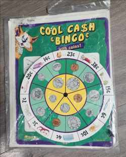 Kids Coin Learning Bingo