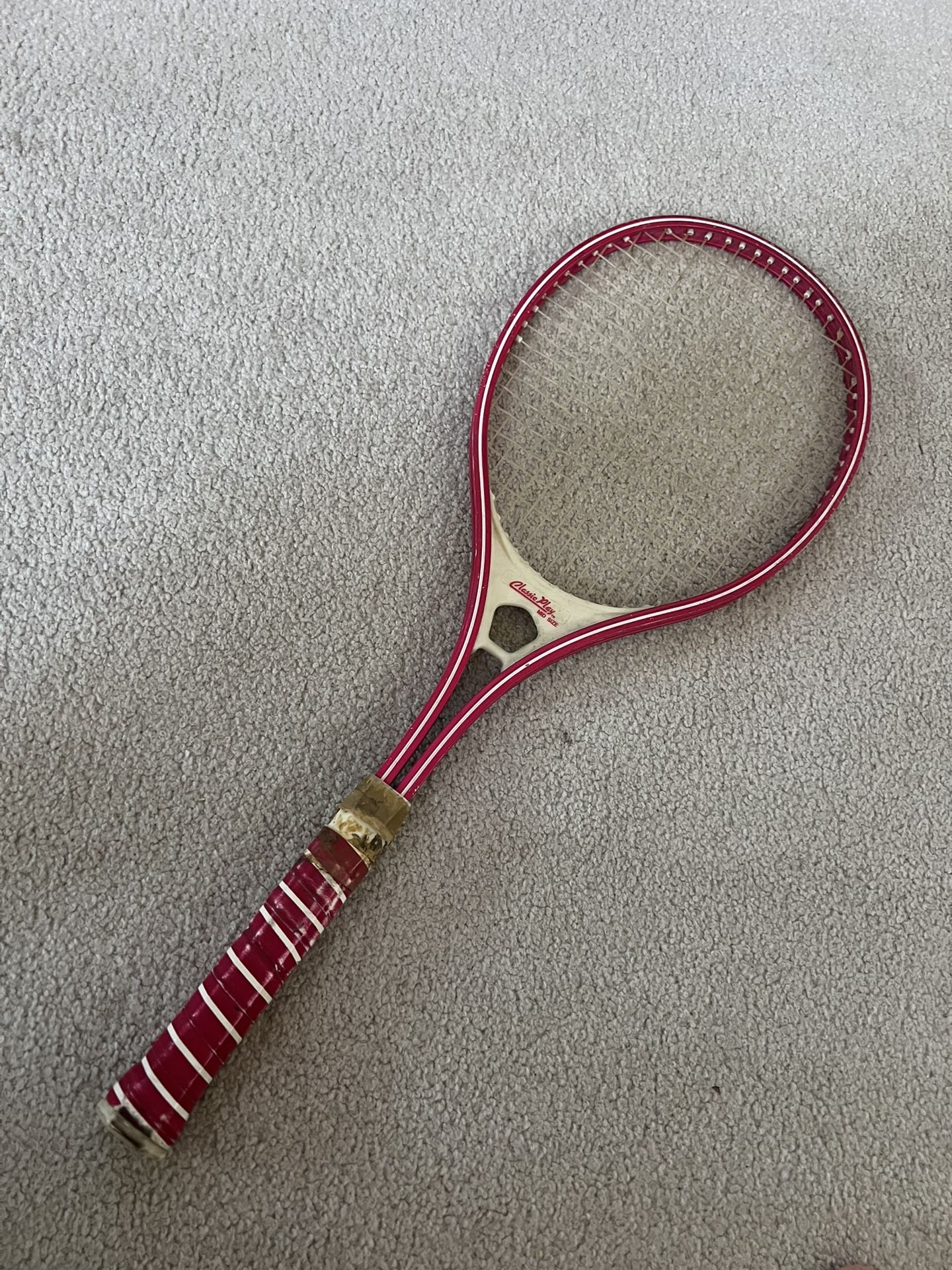 Mid Size Tennis Racket - Strung And Ready To Play