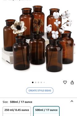 Amber Glass Decor