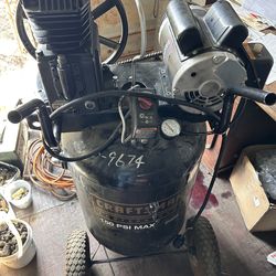 Craftsman Professional 27-gallon vertical air compressor