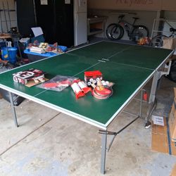 Ketler ping pong table regulation size