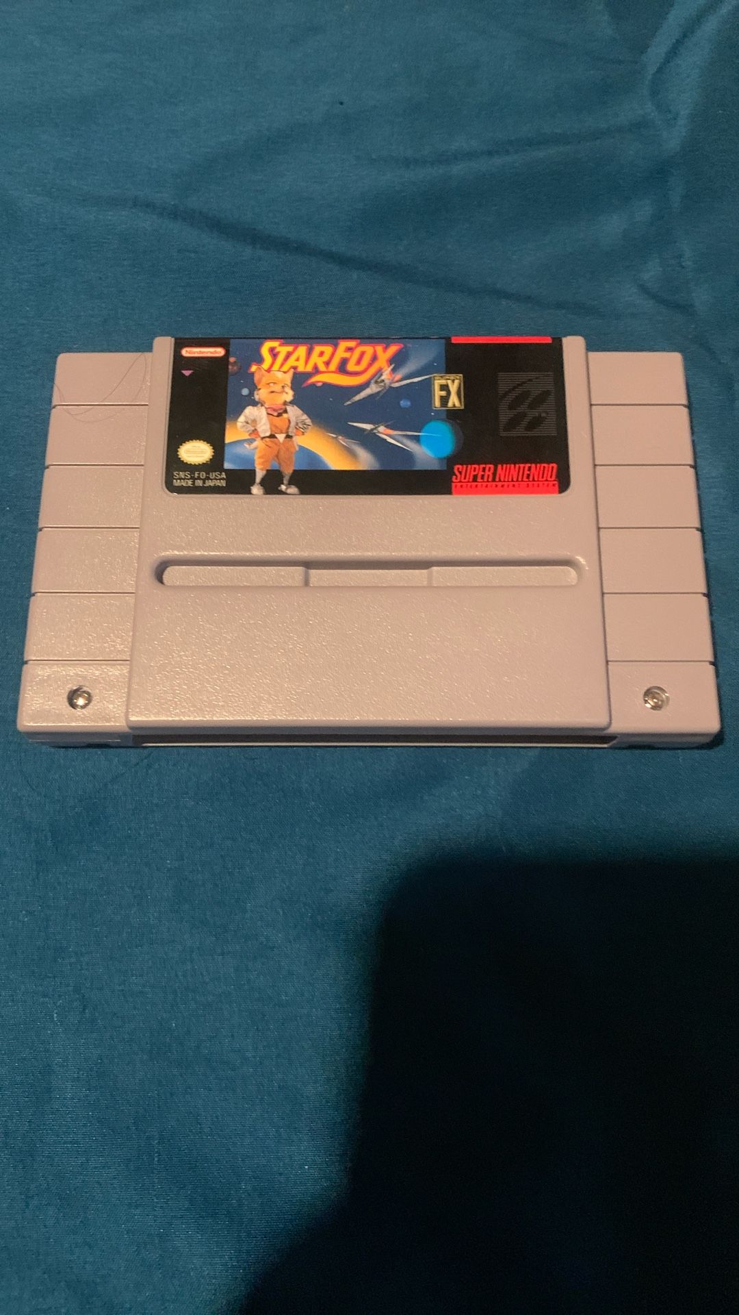 Super Nintendo Game Star Fox 