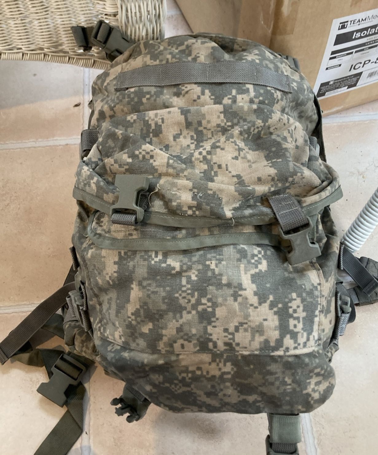 Assault Pack. Genuine Military ACU Camouflage 