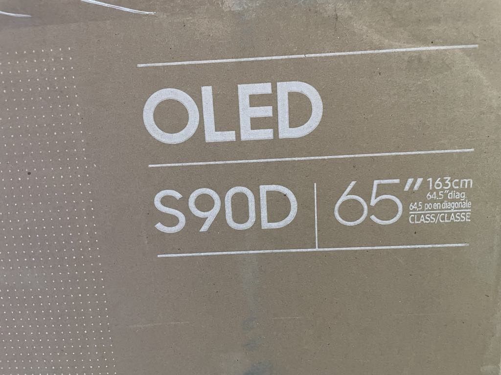 Samsung - 65” Class S90D Series OLED 4K UHD Smart Tizen TV