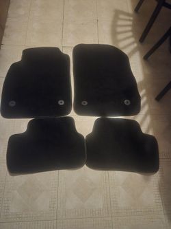 Black Car Floor Mats Set of 4
