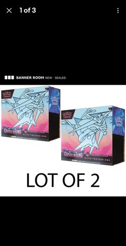 Rising chaos etb pokemon center  x2