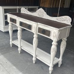 SOLID MAPLE AND BIRCH CONSOLE, BUFFET, CREDENZA OR ENTRY PIECE 