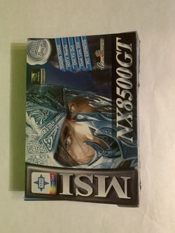 MSI 256 MB DDR2 Video Card PCI Expres