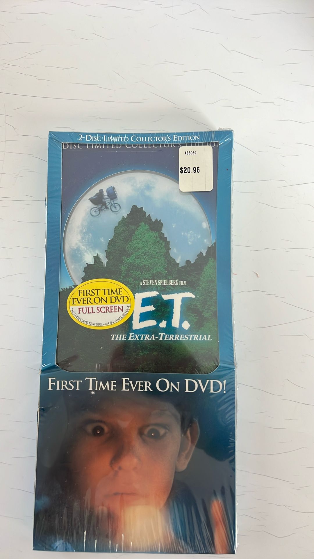 Sealed ET The Extra Terrestrial DVD Full Screen From 2002