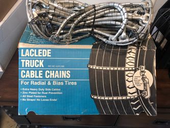 Cable Chains for light truck see sizes