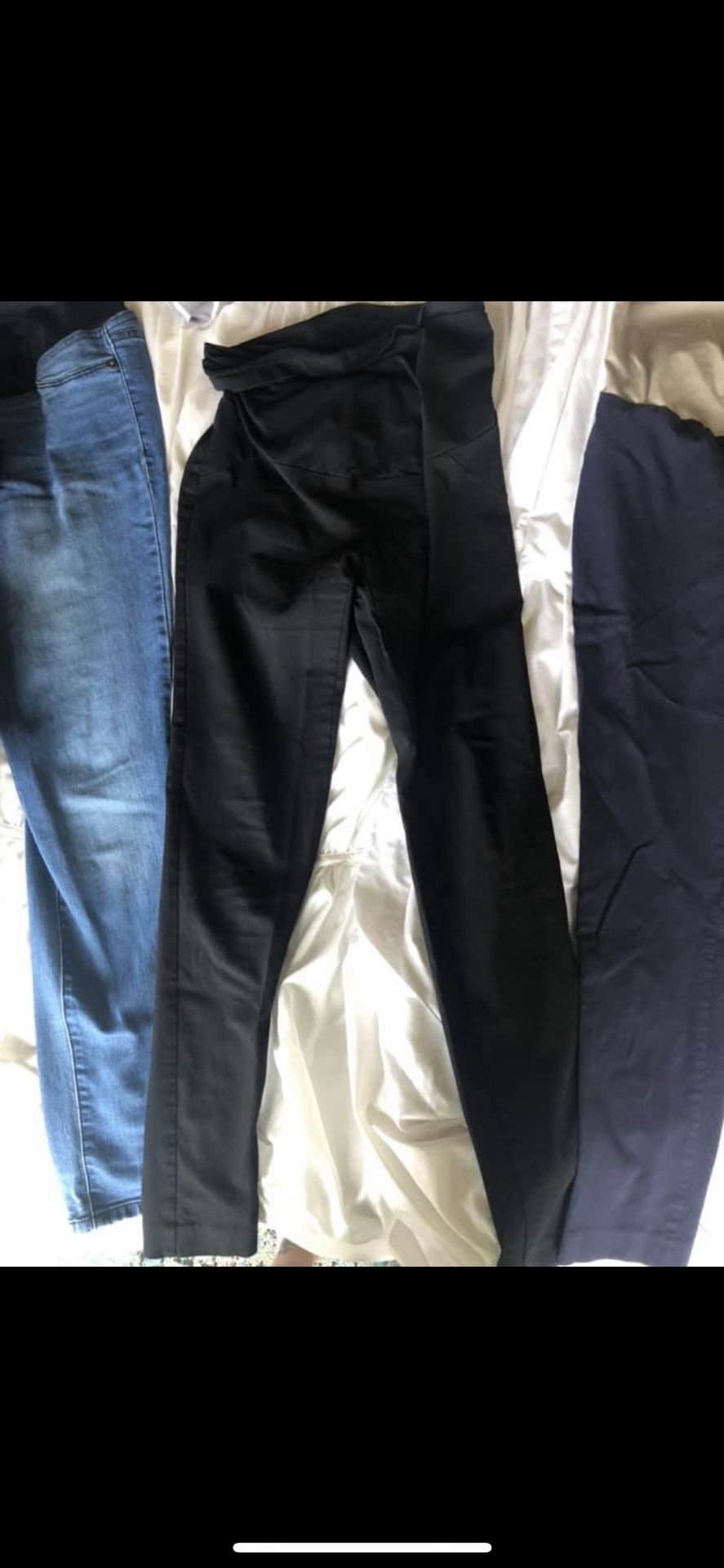 Used Small/Medium maternity clothes