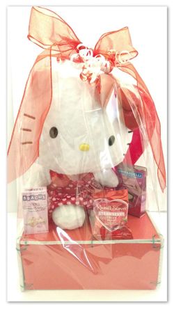 Hello Kitty Valentine's Basket