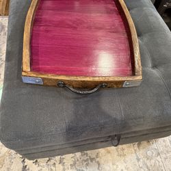 Purple Heart Stave Tray