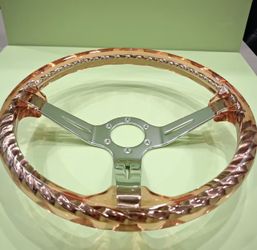 Vintage Hitman Steering Wheel