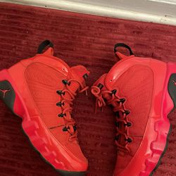 Jordan 9 these are size 7y I’ve had them a long time I don’t know where the box is