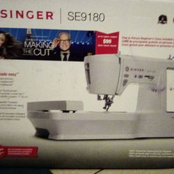 Singer Sewing And Embroidery Machine 