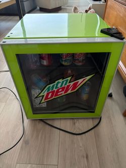 Mountain dew mini fridge