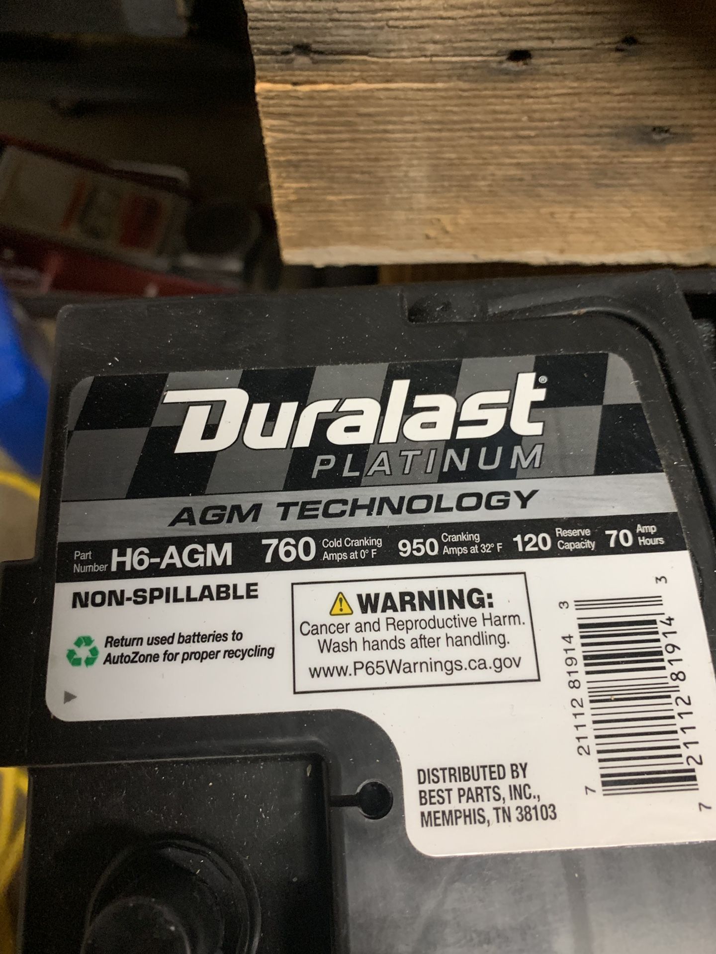 New battery for 2014 Silverado warranty swap out asking 120.00 or trade for Milwaukee m18 saw