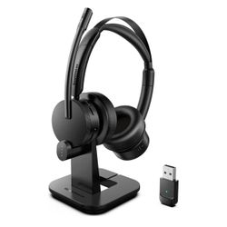 Wireless Headset With Dock