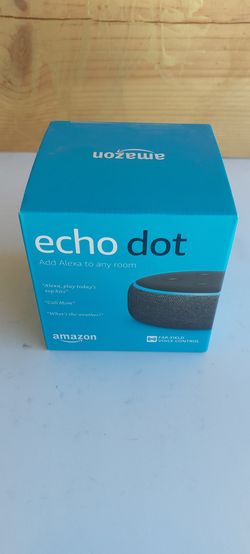Amazon Echo Dot (3rd Generation) Smart Speaker - Black; Pre-owned.